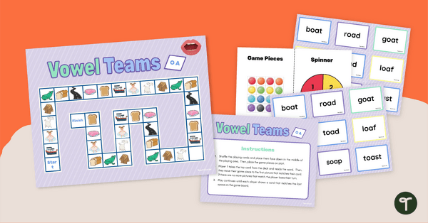 Go to OA Vowel Team Board Game teaching resource