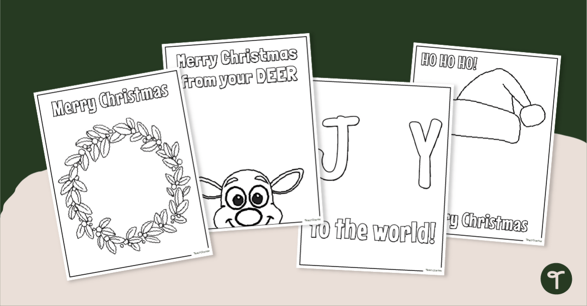 Christmas Handprint Art Templates teaching resource