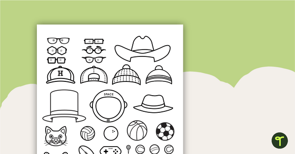 All About Me – Design a Name Tag Activity teaching resource