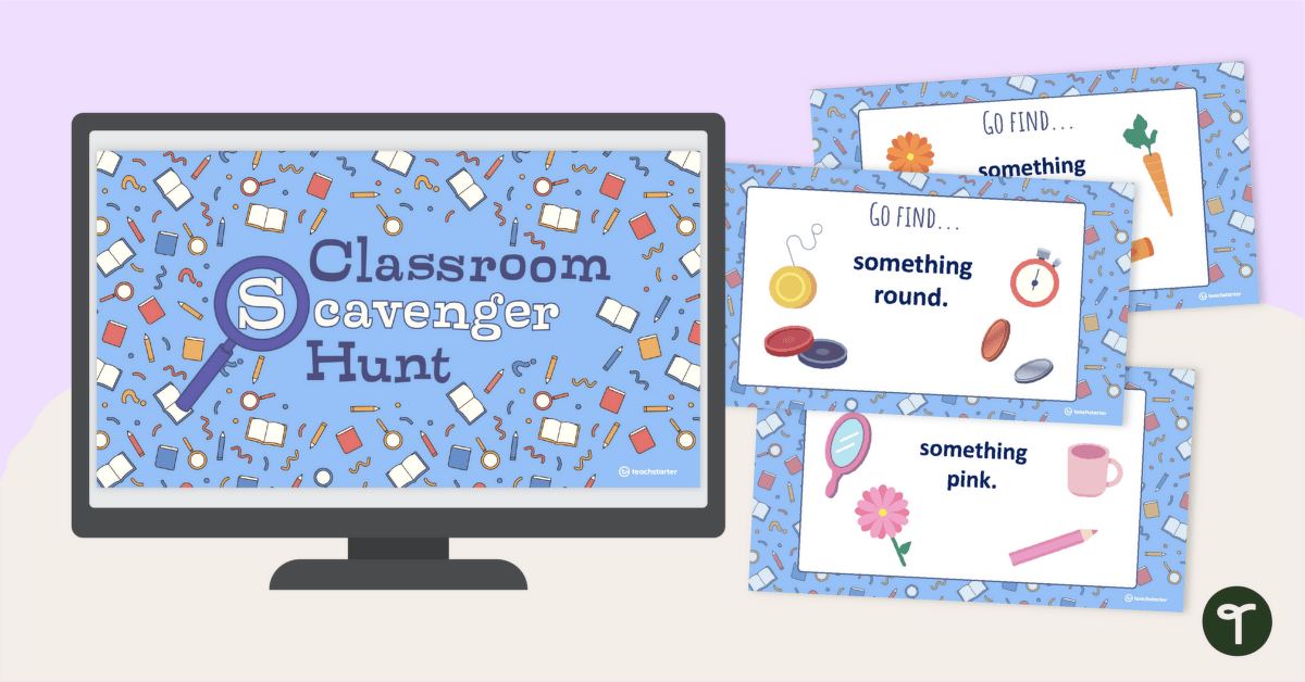 Classroom Scavenger Hunt – Digital Icebreaker teaching resource