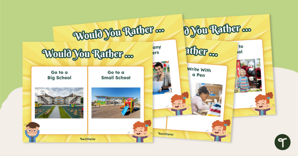 Go to Would You Rather Slides - Back to School Edition teaching resource