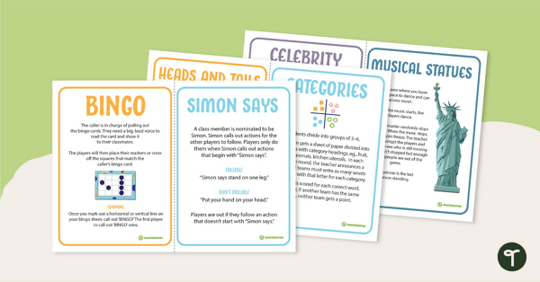 Go to Brain Break Activity Cards teaching resource
