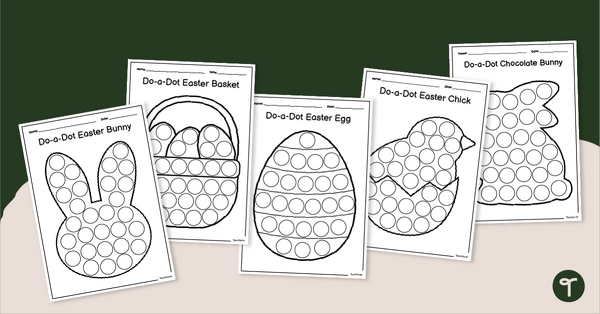 Go to Easter Dot Marker Printables teaching resource