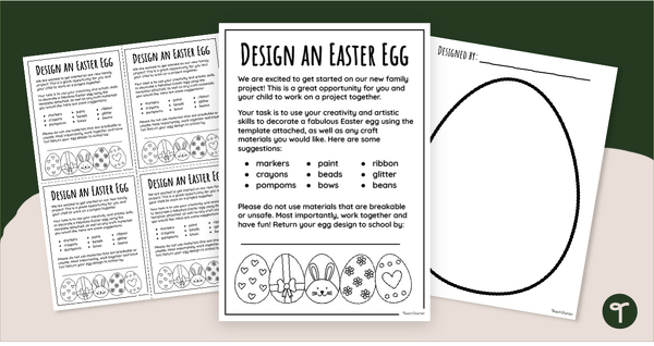 Go to Design an Easter Egg Project teaching resource