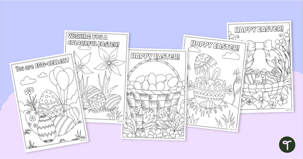 Go to Easter Egg Colouring Sheet Pack teaching resource