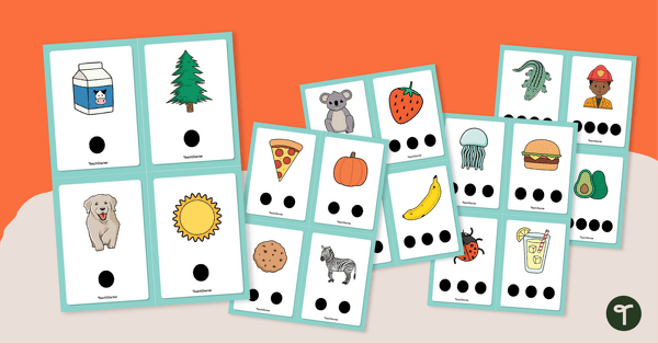 Go to Syllable Flashcards teaching resource