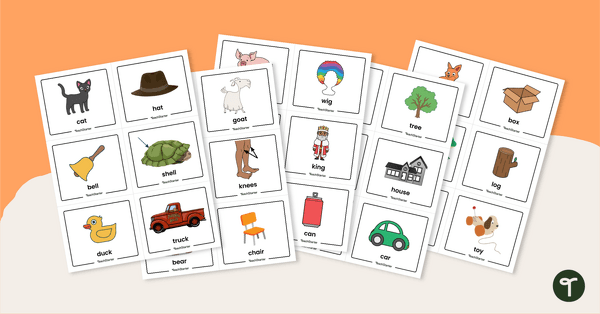 Go to Rhyming Word Cards teaching resource