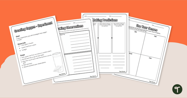 Go to Observing Photosynthesis Experiment (K-2) teaching resource