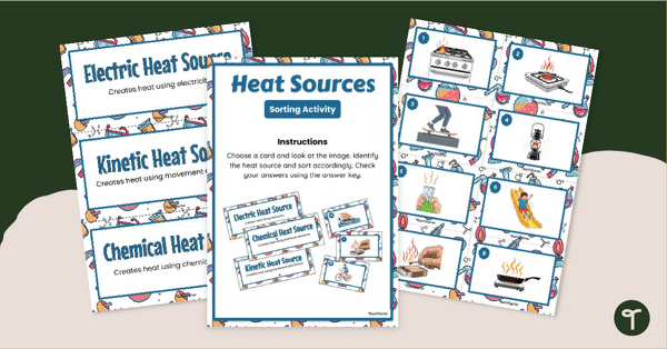 Go to Heat Sources Sorting Activity teaching resource