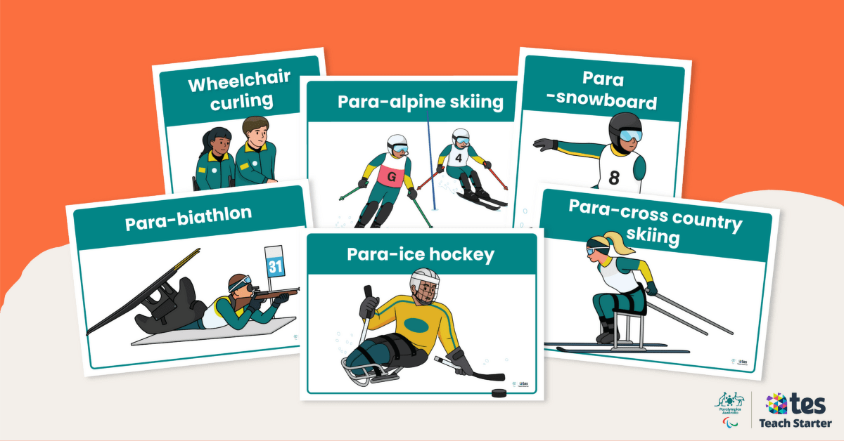 Illustrated Paralympic Sport Posters – Winter teaching resource