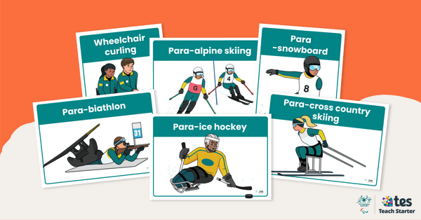Go to Illustrated Paralympic Sport Posters – Winter teaching resource