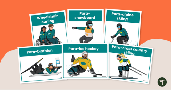 Go to Illustrated Paralympic Sport Posters – Winter teaching resource