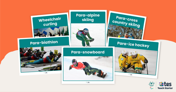 Go to Paralympic Sport Posters – Winter teaching resource