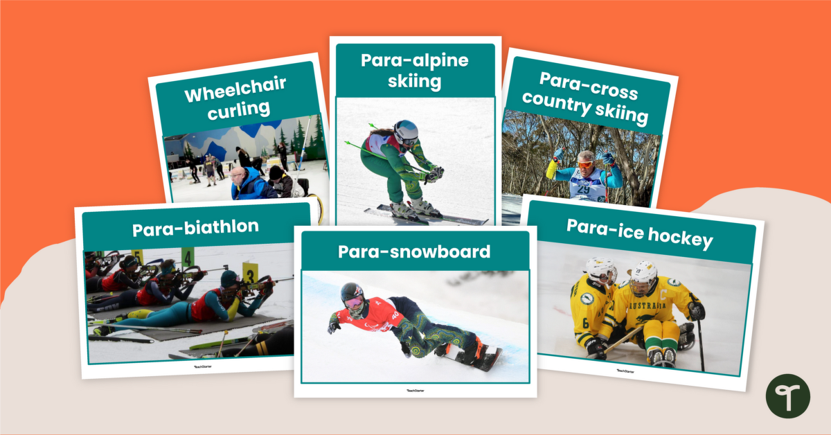 Paralympic Sport Posters – Winter teaching resource