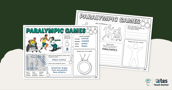 Go to Paralympic Activities Mats teaching resource