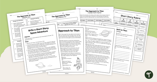 Go to Write a Short Story – Adventure in Space teaching resource