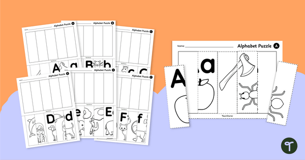 Go to Uppercase and Lowercase Matching Activity Pack teaching resource