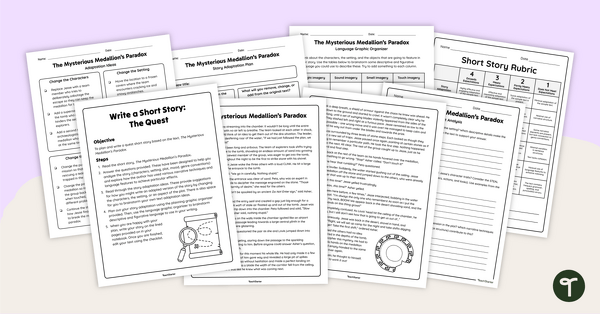 Go to Write a Short Story – The Quest teaching resource