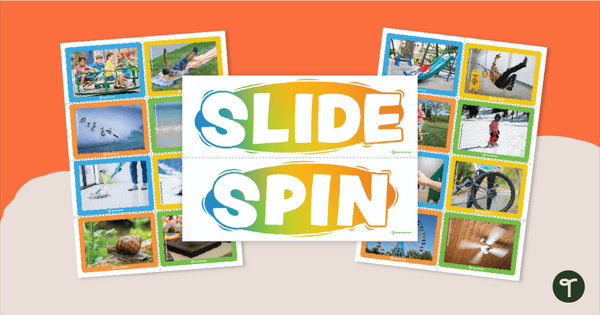 Go to Spin or Slide Sorting Activity teaching resource