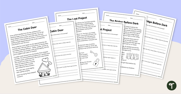 Go to Narrative Tension – Text Analysis Worksheets teaching resource