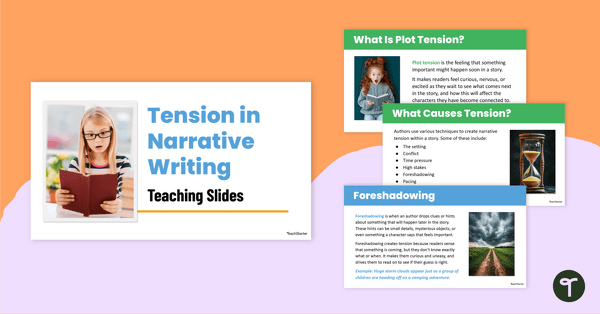 Go to Building Tension in Narrative Writing Teaching Slides teaching resource