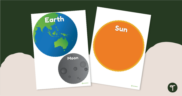 Go to Earth, Sun and Moon Pictures teaching resource