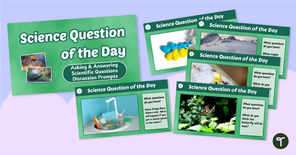 Go to Science Question of the Day Discussion Prompts teaching resource