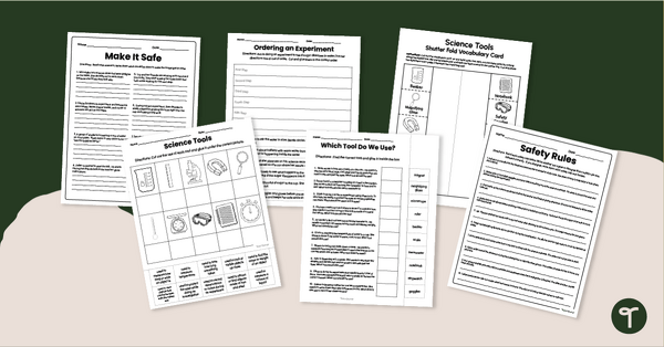 Go to Science Lab Worksheets (3-4) teaching resource
