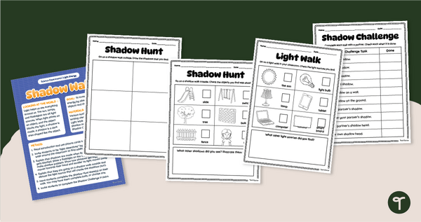 Go to Shadow Walk Activity Pack (F-1) teaching resource