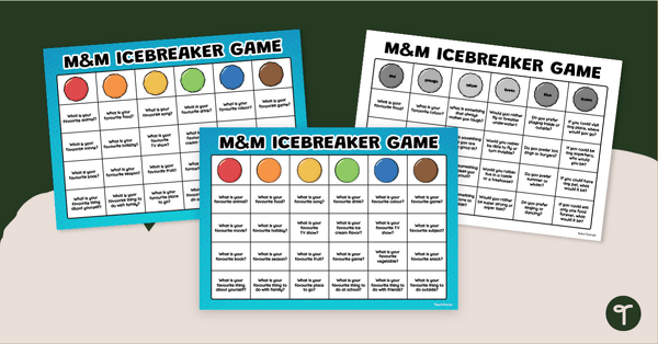 Go to M and M Icebreaker Game teaching resource
