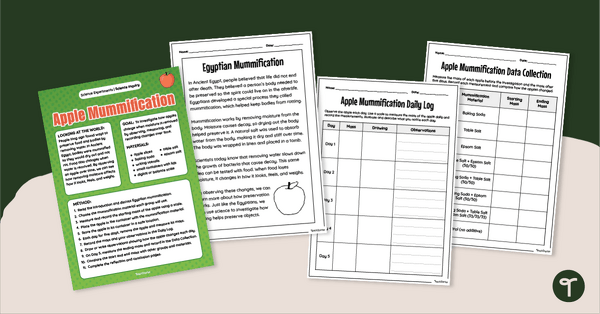 Go to Apple Mummification Experiment teaching resource