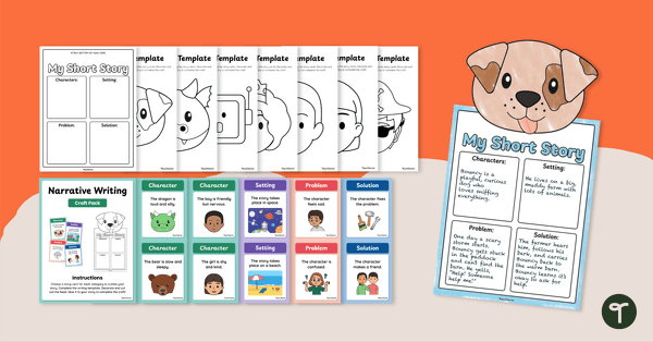 Go to Narrative Writing Craft Packs teaching resource