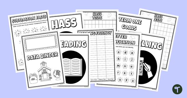 Go to Student Data Trackers Folder teaching resource