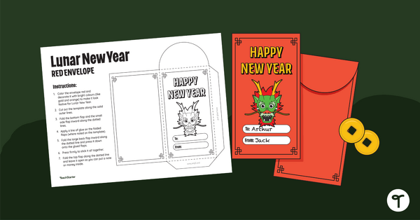 Go to Lunar New Year Red Envelopes – Printable Template teaching resource