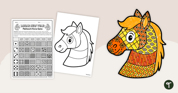Go to Year of the Horse - Roll to Create Activity teaching resource