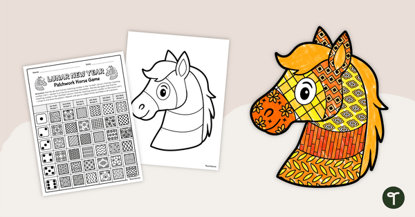 Go to Year of the Horse - Roll to Create Activity teaching resource