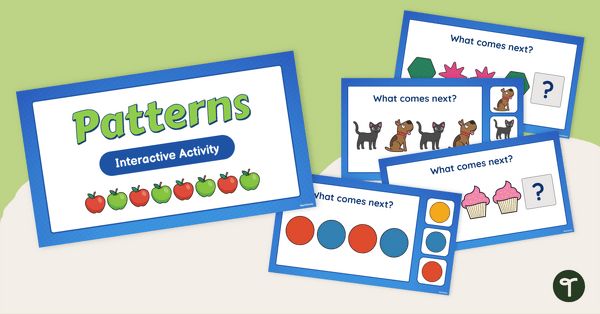 Go to Pattern Practice Interactive Activity teaching resource