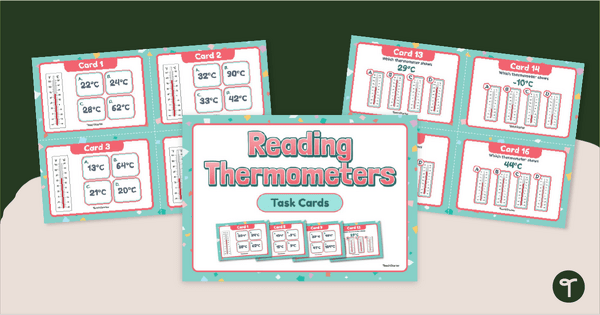 Go to Reading a Thermometer Activity Cards teaching resource