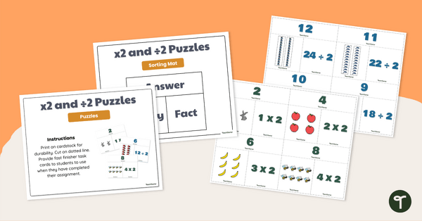 Go to Multiplication and Division Puzzles teaching resource