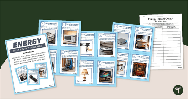 Go to Real-World Energy Transformation Task Cards teaching resource