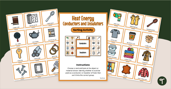 Go to Sorting Heat Conductors and Insulators Activity teaching resource