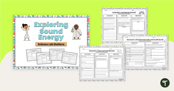Go to Exploring Sound Energy Experiments teaching resource