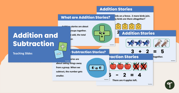 Go to Addition and Subtraction Teaching Slides teaching resource