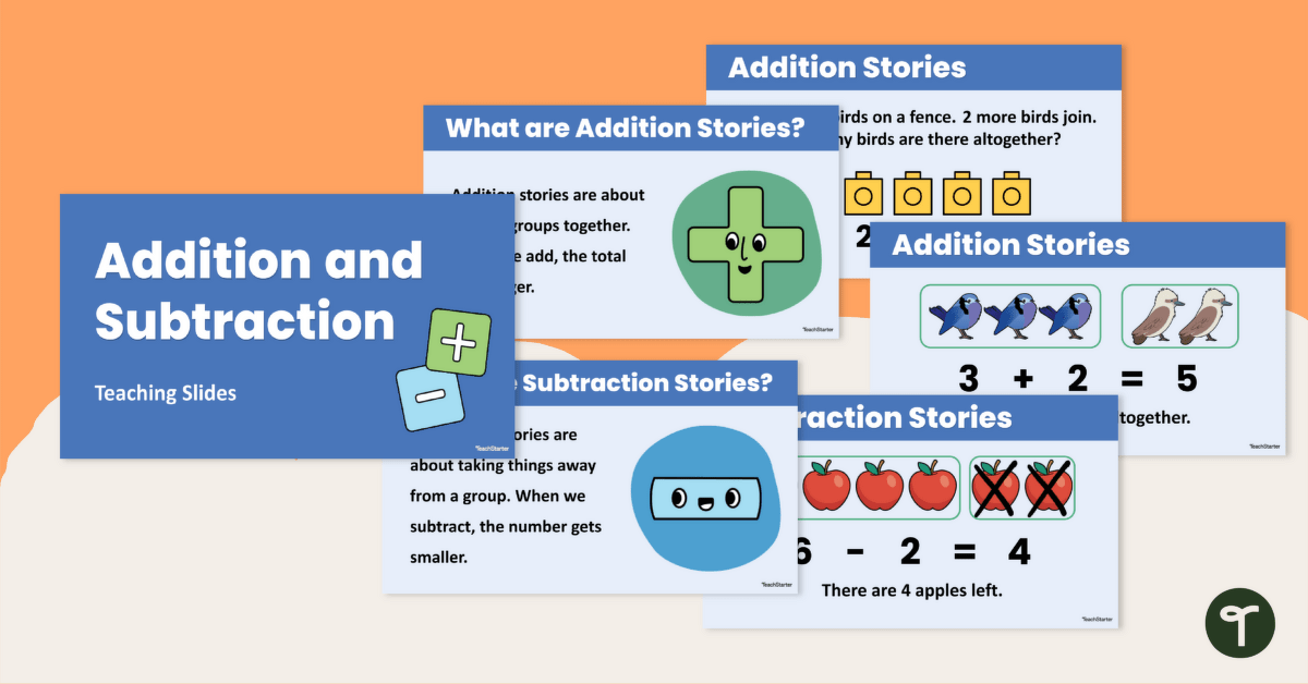 Addition and Subtraction Teaching Slides teaching resource