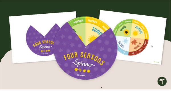 Go to Four Seasons Spinner Activity — Southern Hemisphere teaching resource