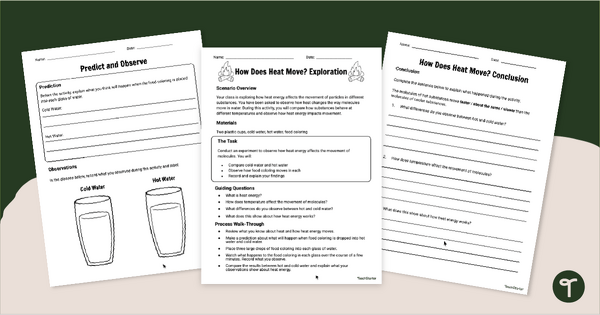 Go to How Does Heat Move? Experiment teaching resource