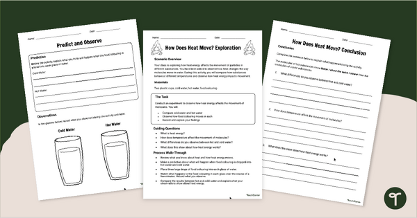 Go to How Does Heat Move? Experiment teaching resource