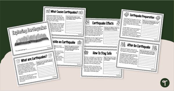 Go to Exploring Earthquakes Book teaching resource