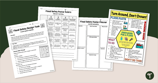 Go to Flood Safety Poster Activity teaching resource