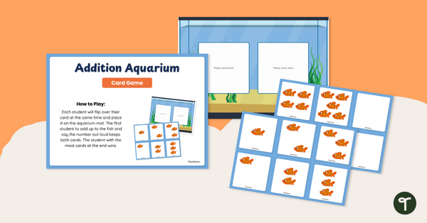 Go to Addition War Card Game teaching resource